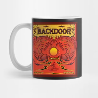 HAWAII OAHU SURFING BACKDOOR Mug